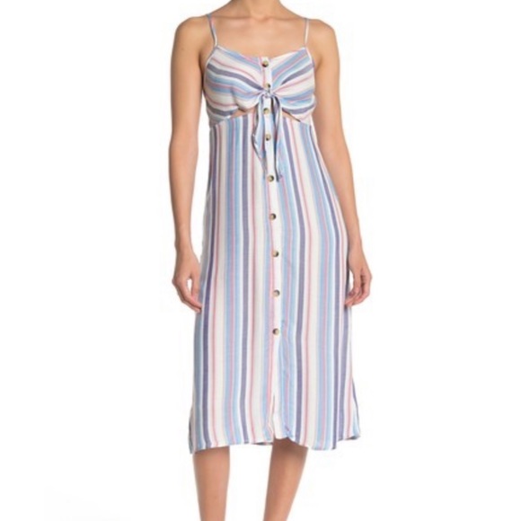 Mimi Chica Dresses & Skirts - Striped Midi Dress✨